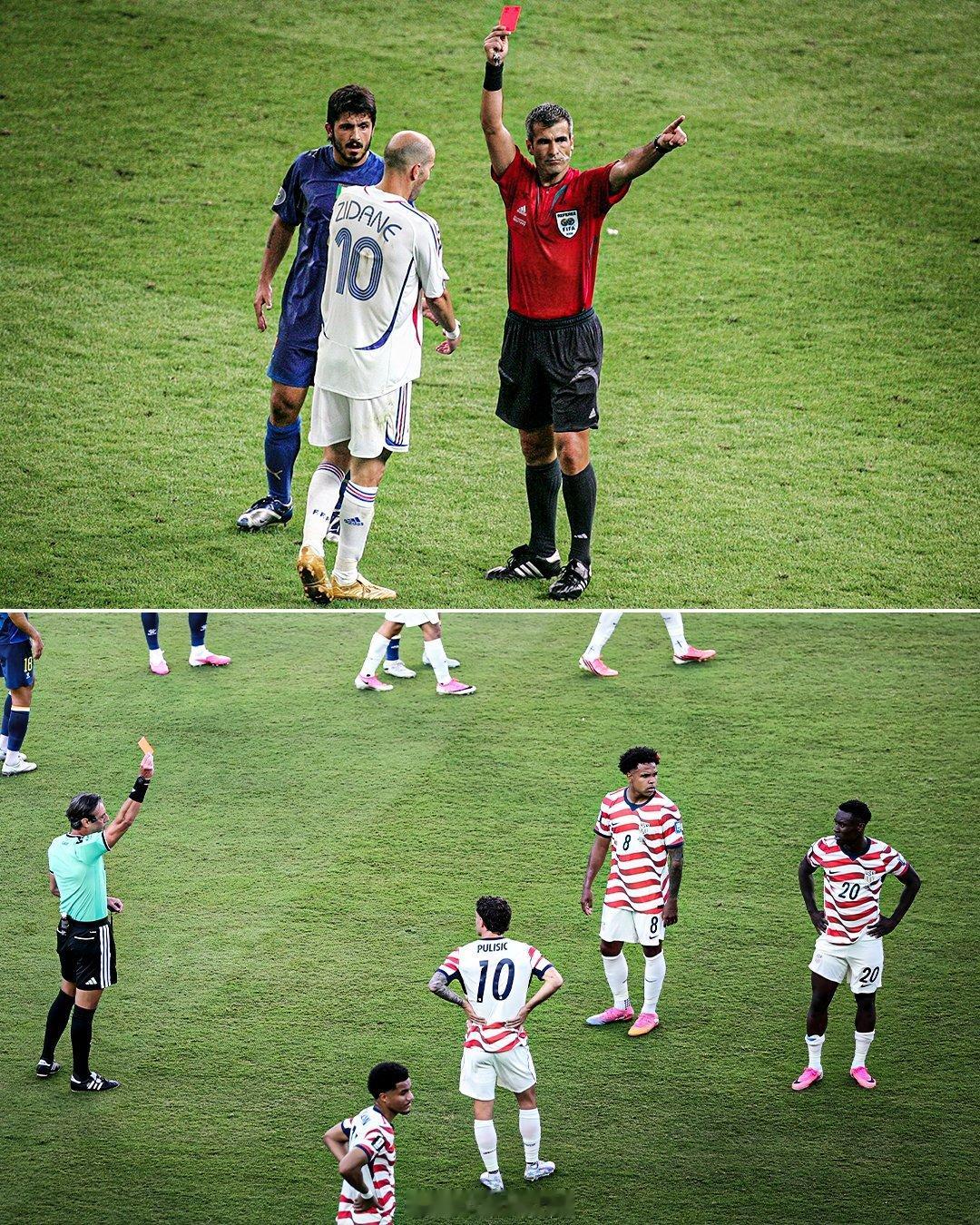 阿根廷球迷俱乐部  美国球员🇺🇸弗洛·巴洛贡是自2006年世界杯决赛圈齐达内