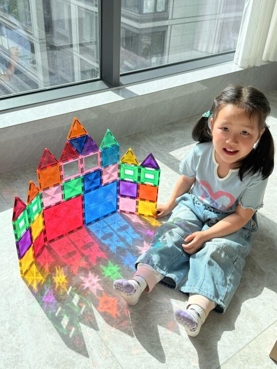 🧲女鹅拒绝不了的彩色磁力片🟧🟩🟦