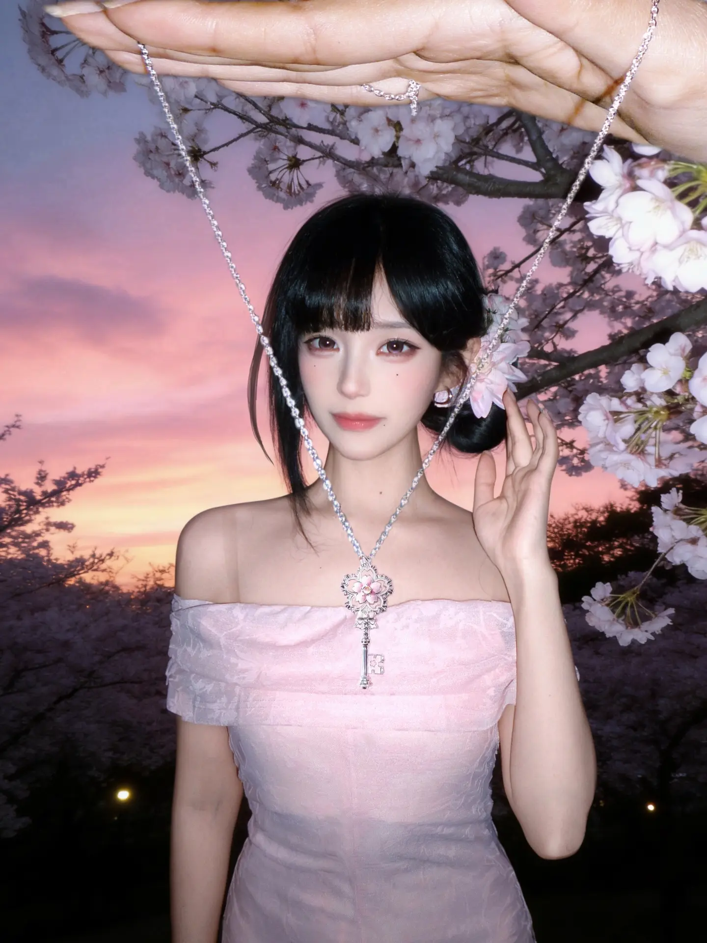 樱花飘落的速度是每秒五厘米