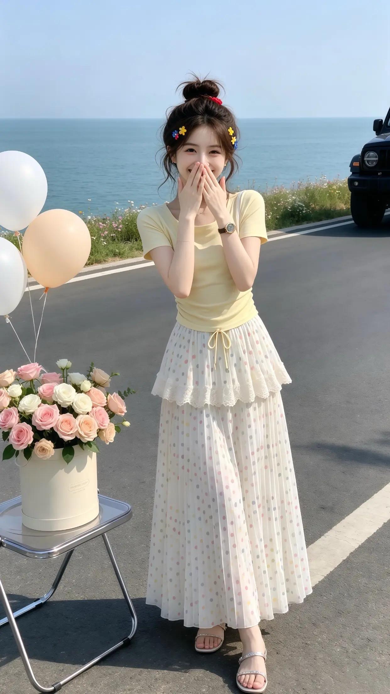 出游穿搭 初夏穿搭 夏日氛围感穿搭 夏季穿搭少女感夏日ootd 夏季穿搭公式