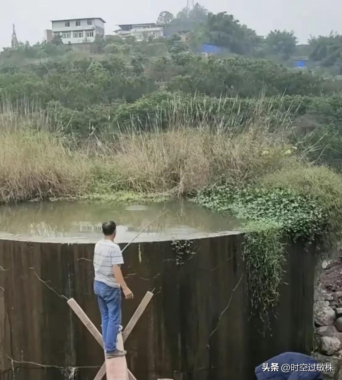 钓友的逻辑，有水的地方都要试一下