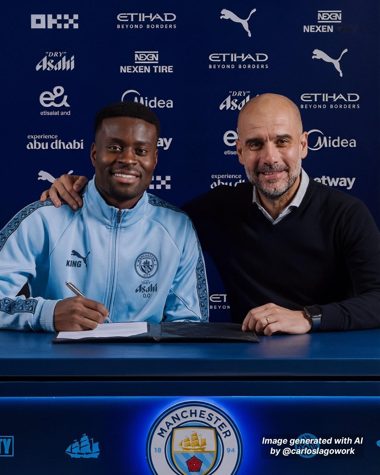 瓜迪奥拉谈新援格伊：“他是一名顶级中卫，还是英格兰国脚。感谢俱乐部把他带到这里。