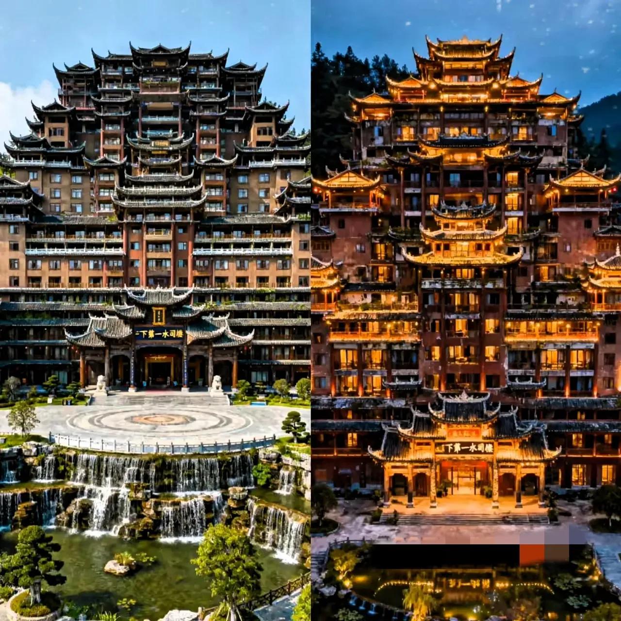 这下不止贵州，全国都知道了！
没2亿烂尾楼“天下第一水司楼”变身啦！
水司楼建筑