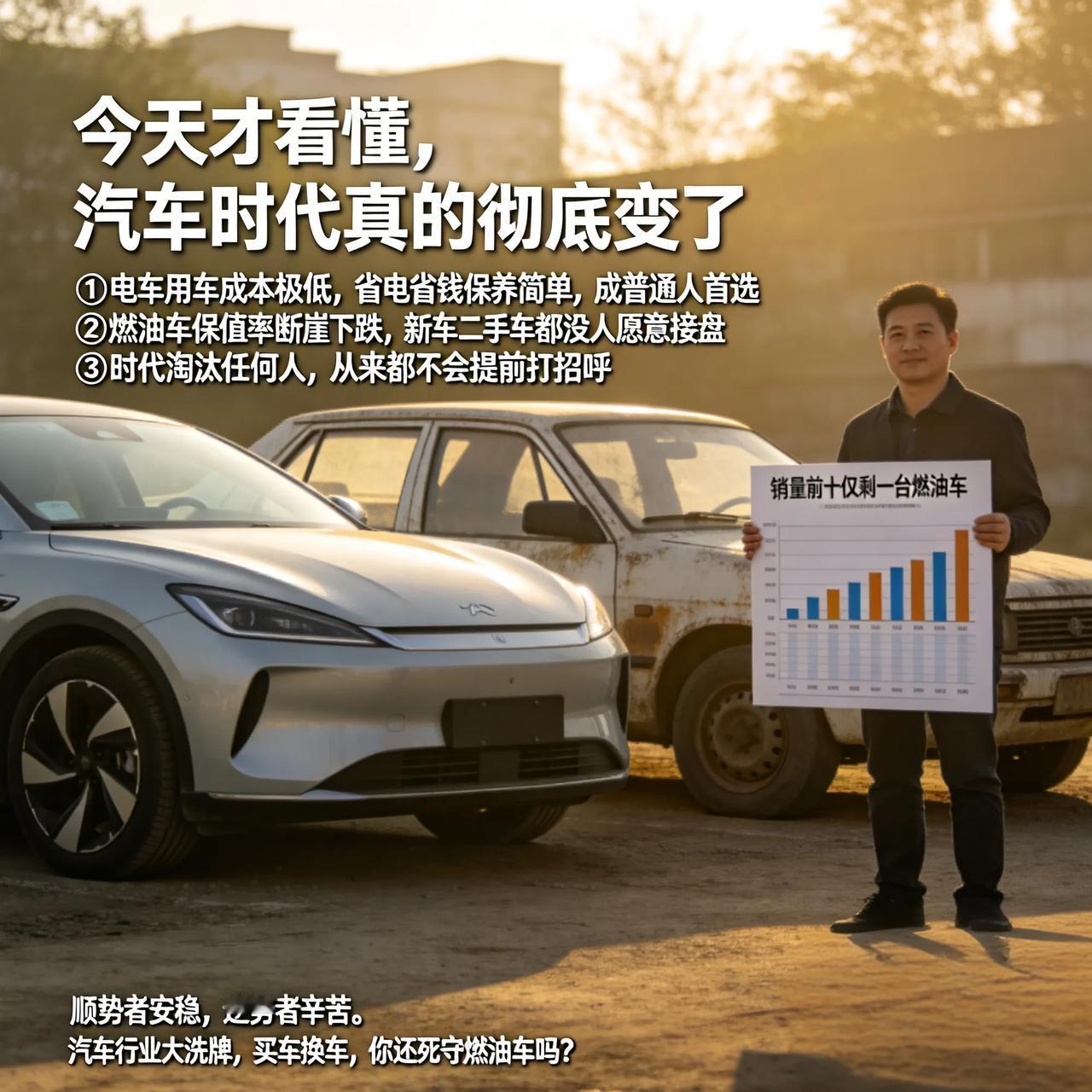 今天才看懂，汽车时代真的彻底变了
4月车企销量榜单公布，让人无比感慨
销量前十里