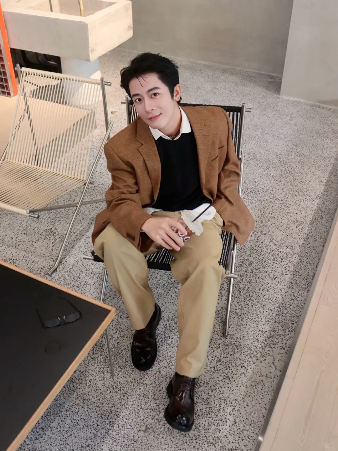 冬日商务outfit‘’|复古老钱风拿捏🫴