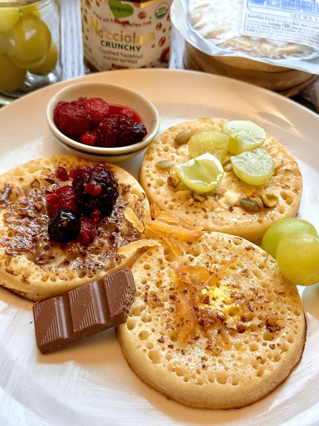 缺德舅低脂松饼Crumpet🥞找对吃法太神仙❗️