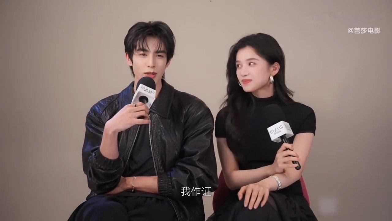 宋威龙是张婧仪合作过最帅的男演员宋威龙：哪个是你合作过最帅的男演员张婧仪：宋威龙