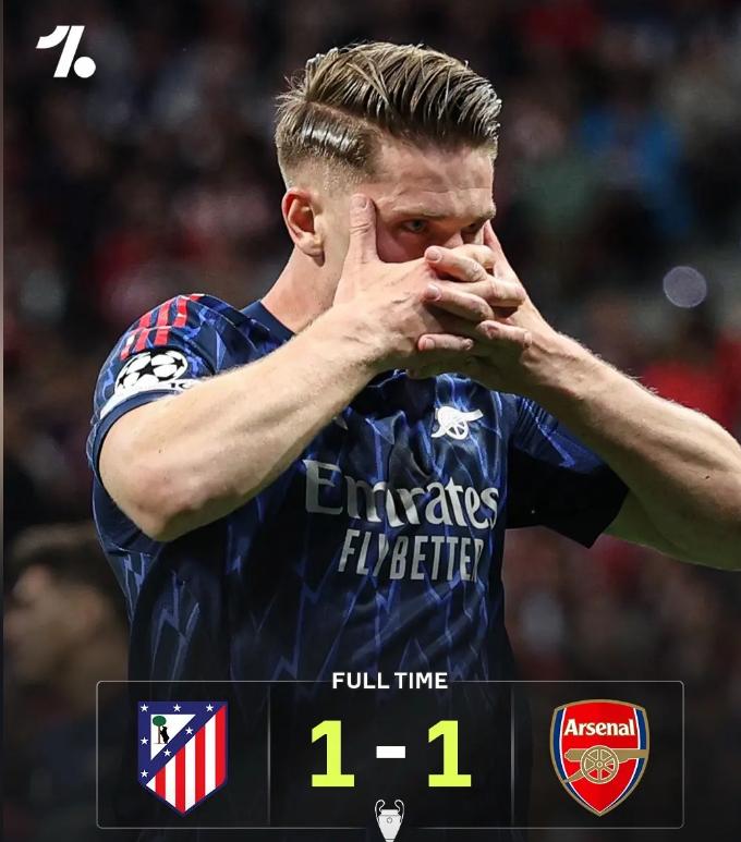 这还是那支被阿森纳大比分完胜过的马竞吗？开场不到一分钟就刺刀见红，场上对抗强度直