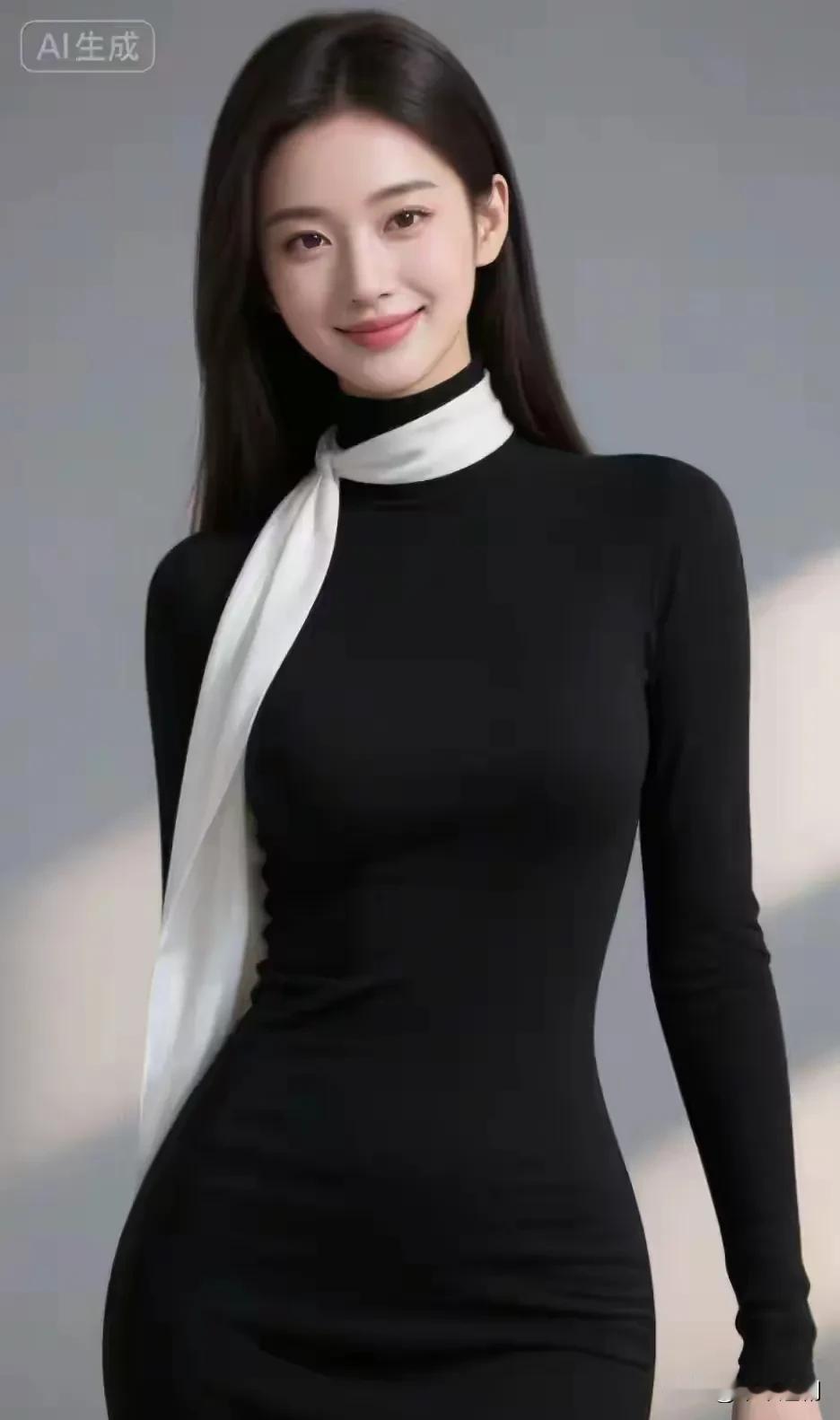 黑与白的经典碰撞，是藏在简约里的温柔与气场✨
 
中年女性特质 温柔高贵的女性 