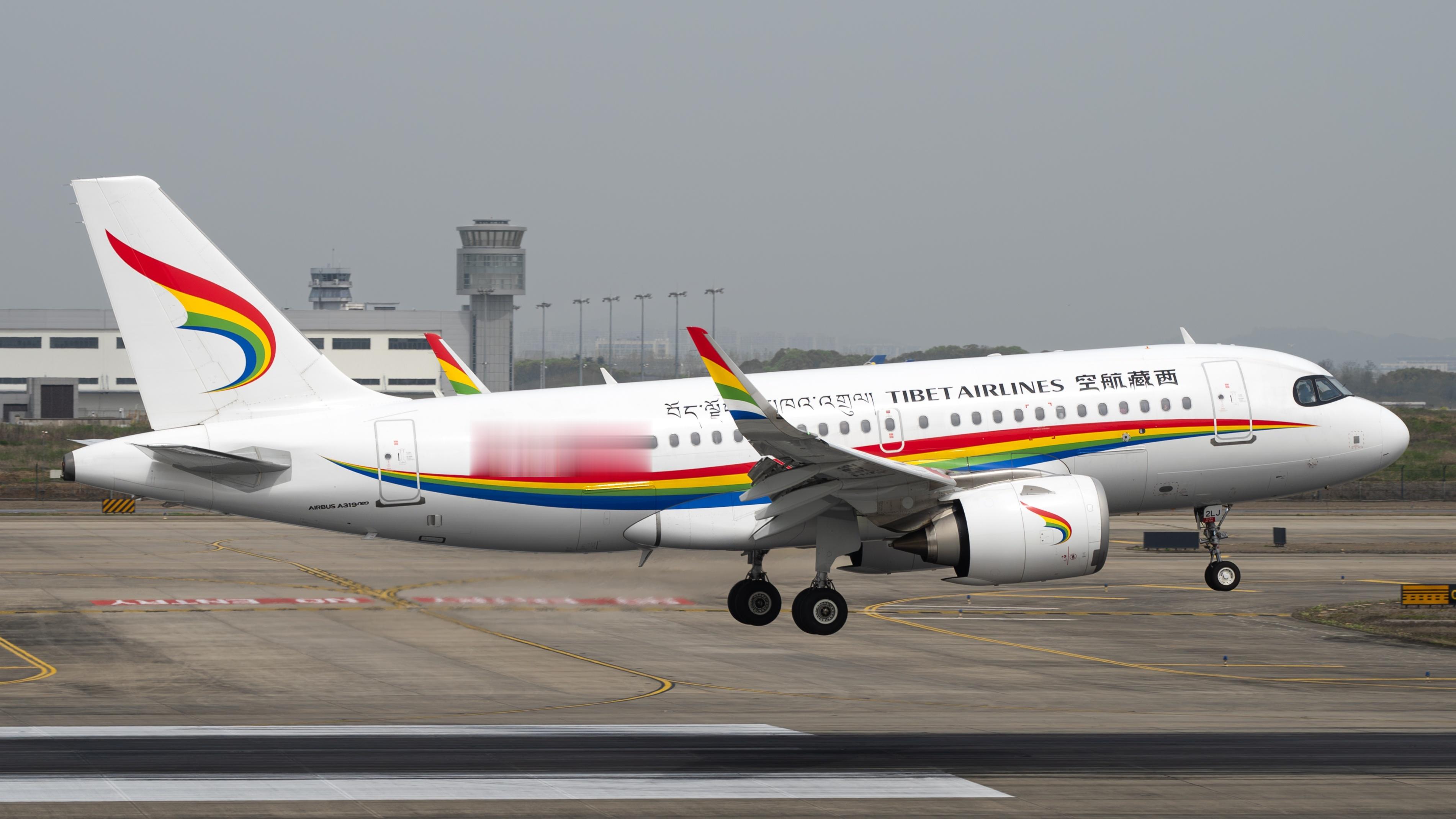 涛说涛话西藏航空自6月起引进三架空客A319neo飞机，注册号B-32KK/32
