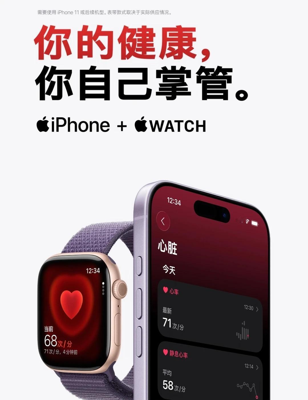iPhone + Watch做你的私人健康管家✨
iPhone搭配Apple W