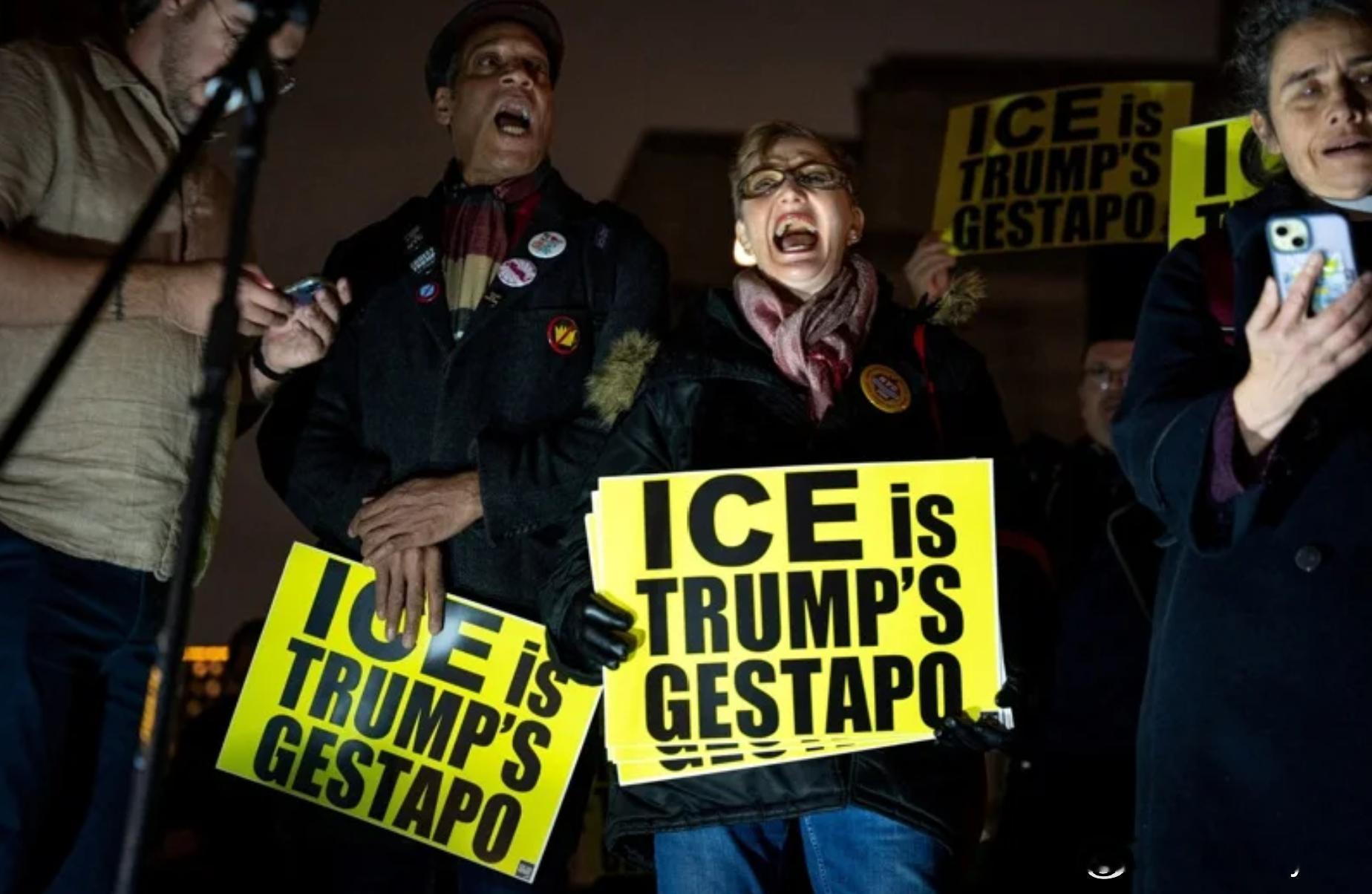 【ICE探员当街枪杀女子 川普称自卫 市长怒斥】海外新鲜事 法新社等媒体报道，美