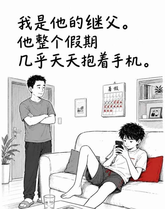 作为继父的我，其实并不在意他的好坏！
孩子教育  情感共鸣
