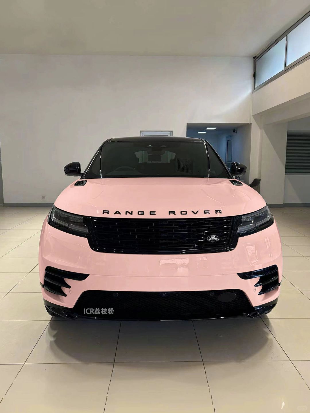 你敢信吗？这辆粉色的揽子是个女车主！！