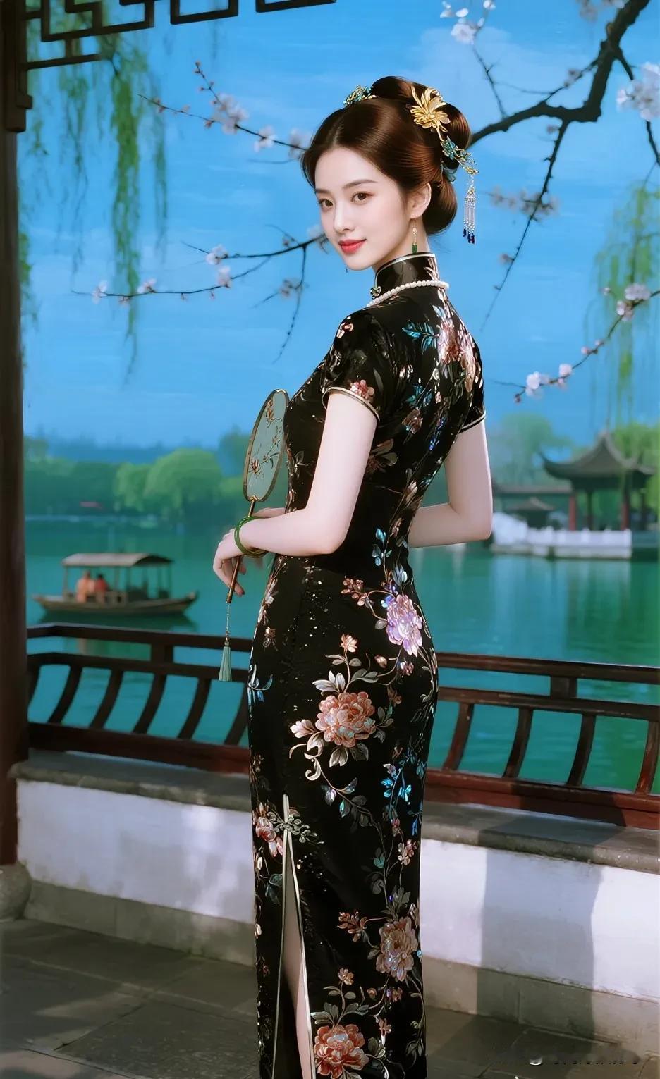 如何选择旗袍并搭配