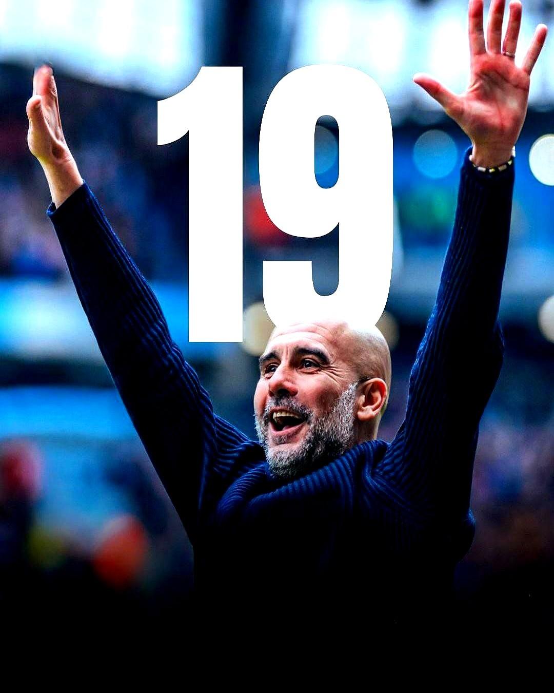 瓜迪奥拉的曼城又创造了一项纪录！他就是这样，带着他的球队，一次又一次地从富勒姆身