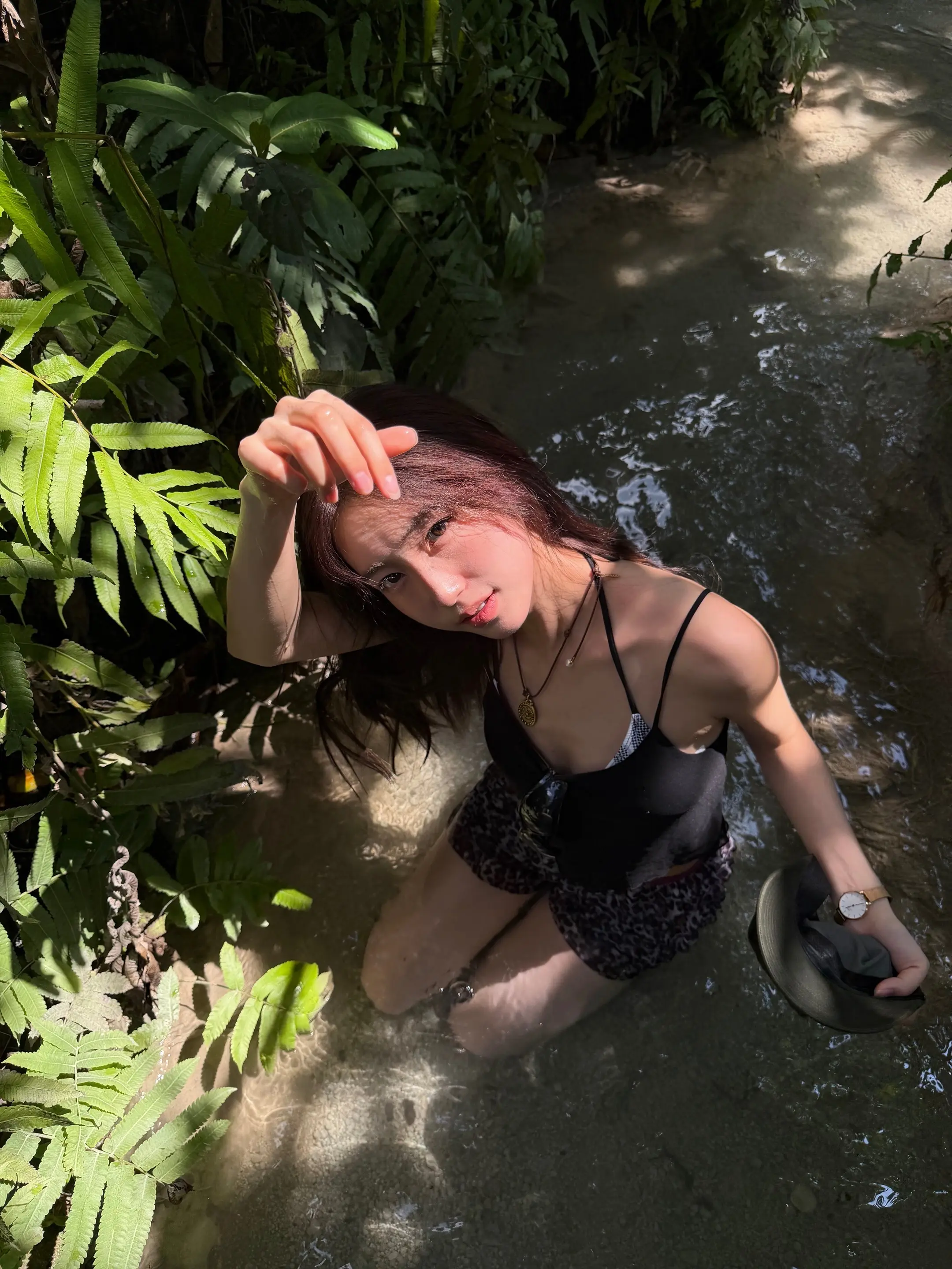 粘粘瀑布好玩