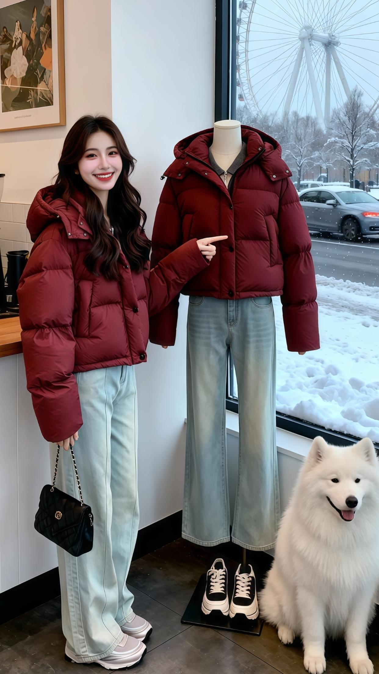 韩系穿搭 小个子穿搭 冬季搭配 新年穿搭 冬季穿搭