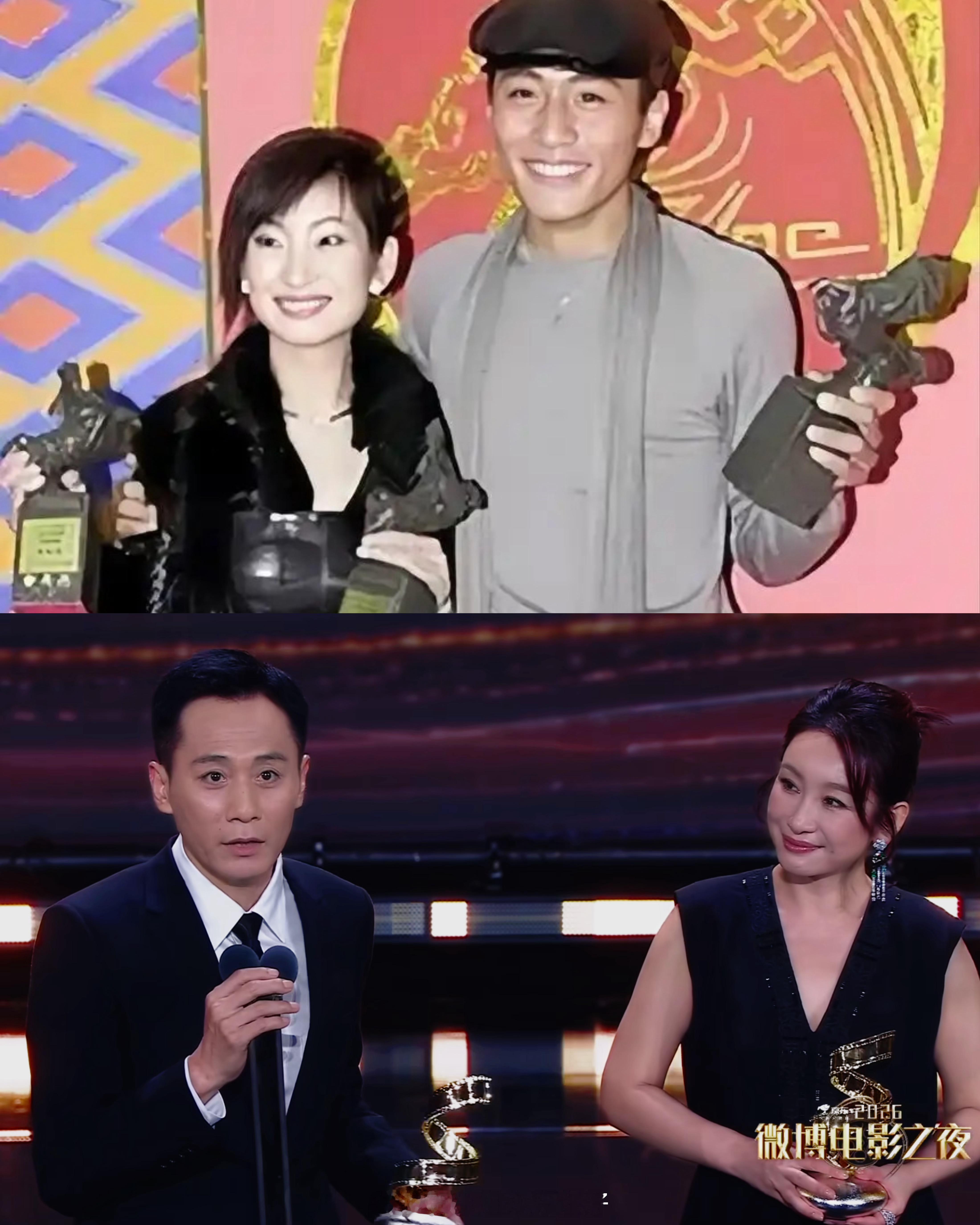 2001～2026刘烨与秦海璐又一起得奖啦！一些宿命感～ 