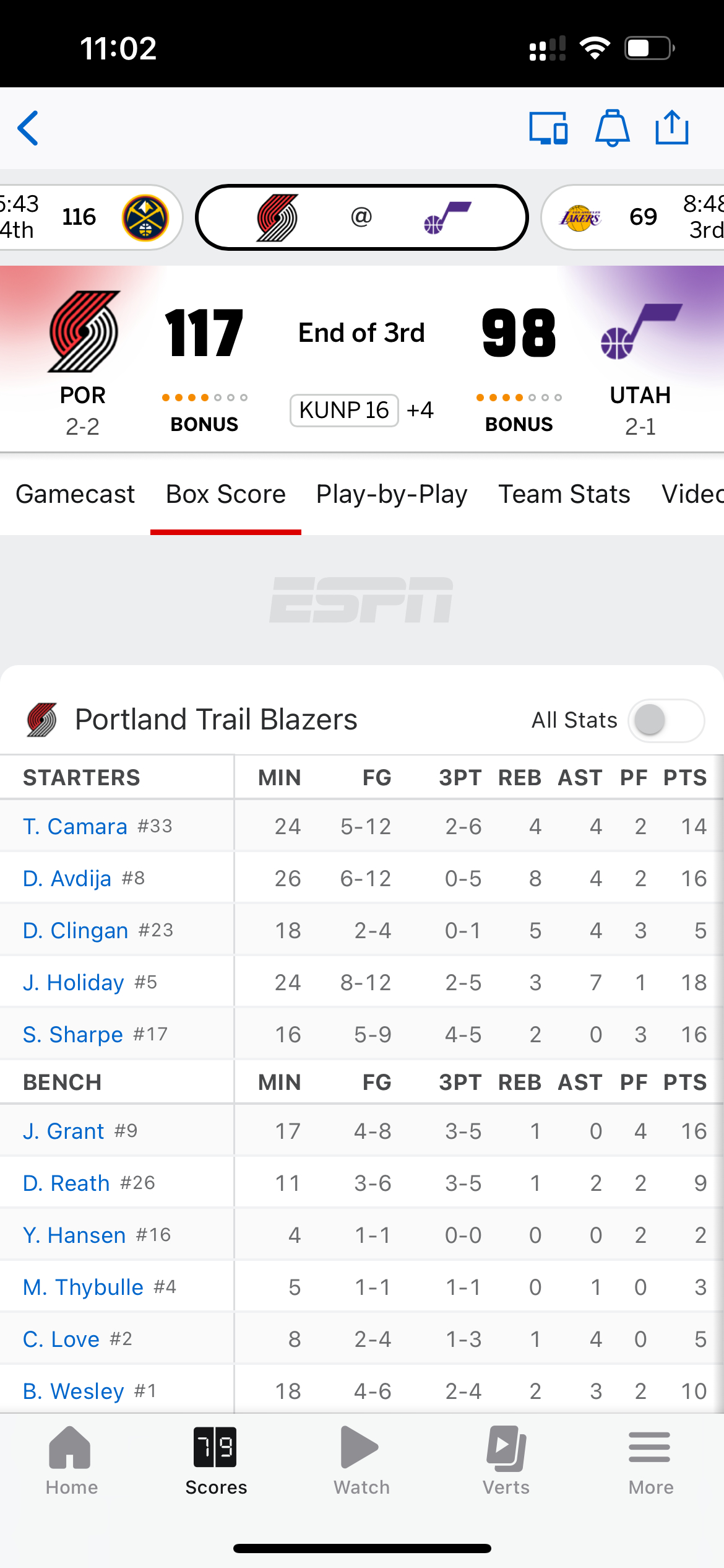 三节领先爵士近20分，开拓者开季这几场比赛，能至少说明一个问题，就是本赛季跟开拓