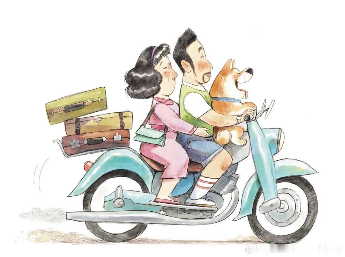 超治愈水彩童话插画谁懂插画师：insaexposito.drawings 