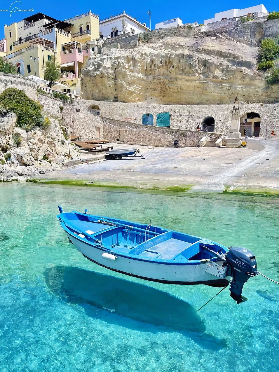 意大利⚓️拥有超绝玻璃海的Castro Marina！