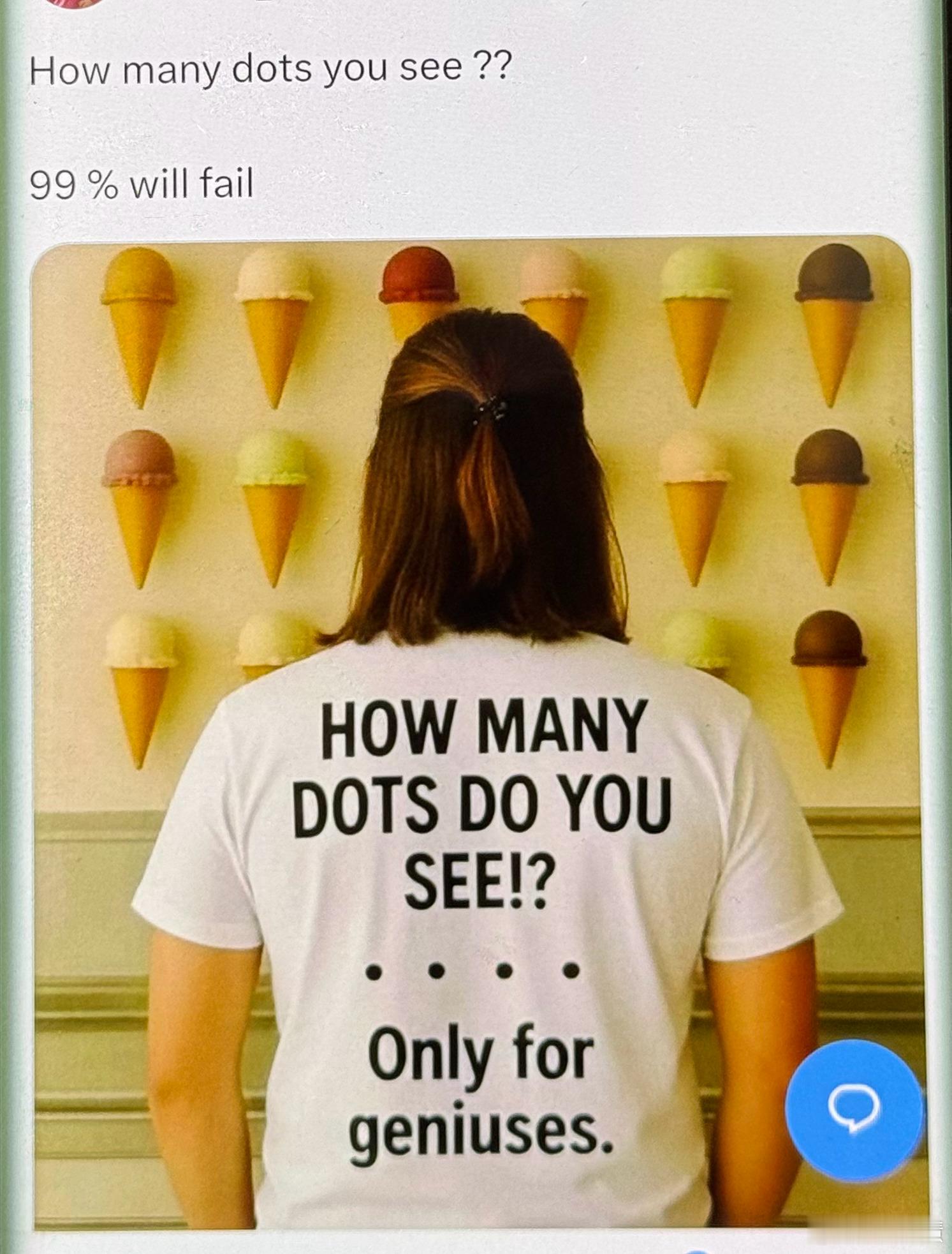 你能看出背上有几个黑圆点？99%人都答错！评论区留下你的答案 