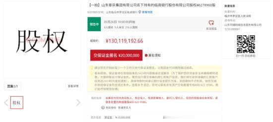 【4628万股临商银行股权拟“转手”！业绩波折叠加不良高企，估值却远超同业】近期