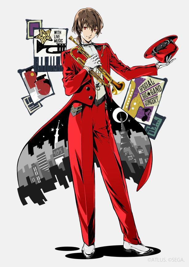 《女神异闻录5》「Special Big Band Concert」立绘更新：（