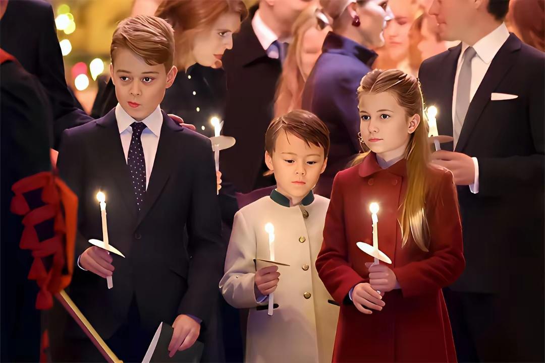 这张相片是真实的相片还是ps出来的？英国的小王子眼袋怎么这么大？