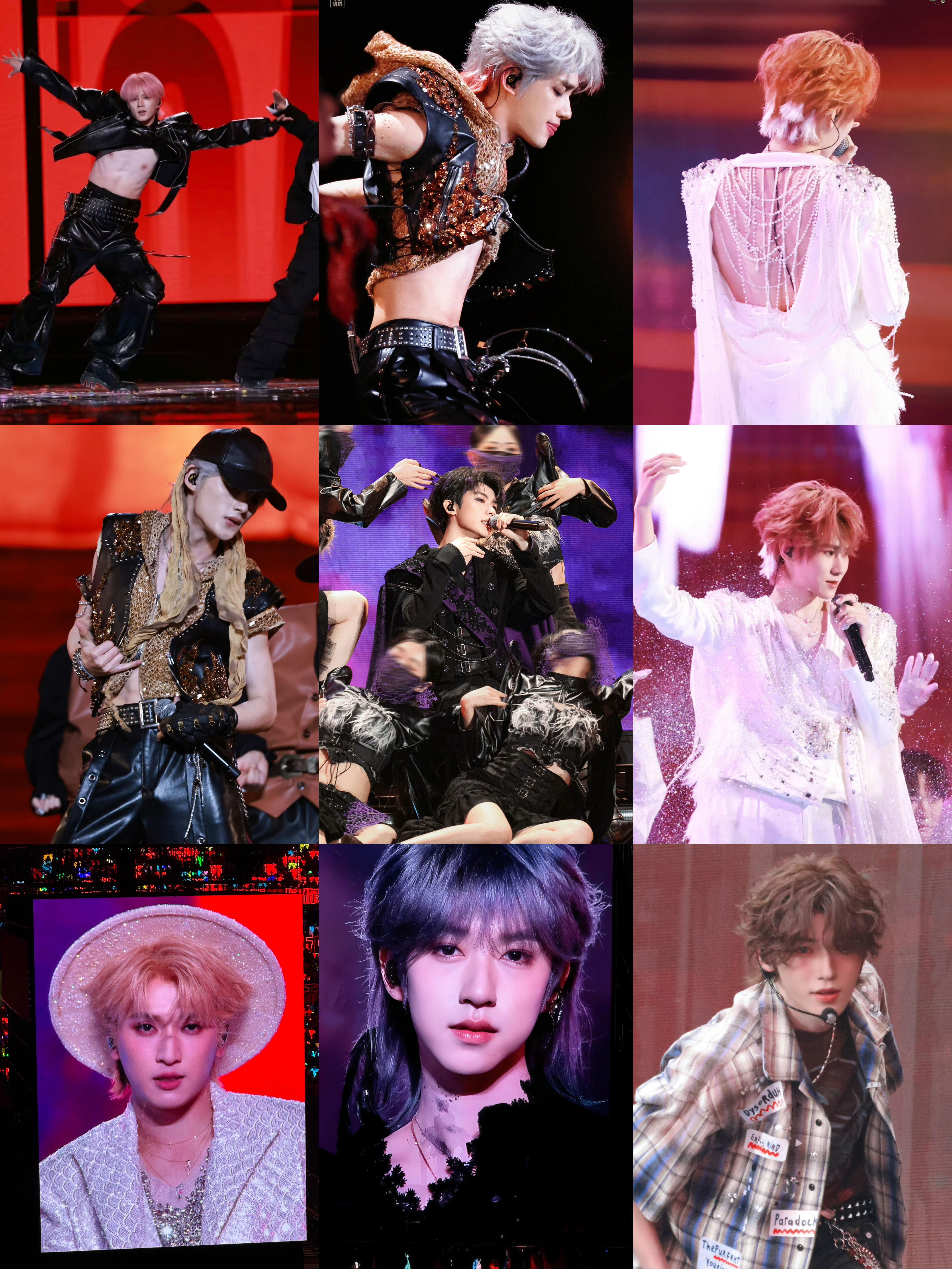 不是 哥几个这么大方吗？漏这么多什么意思啊！！新音到底是有谁在啊刘耀文 撕漫男 