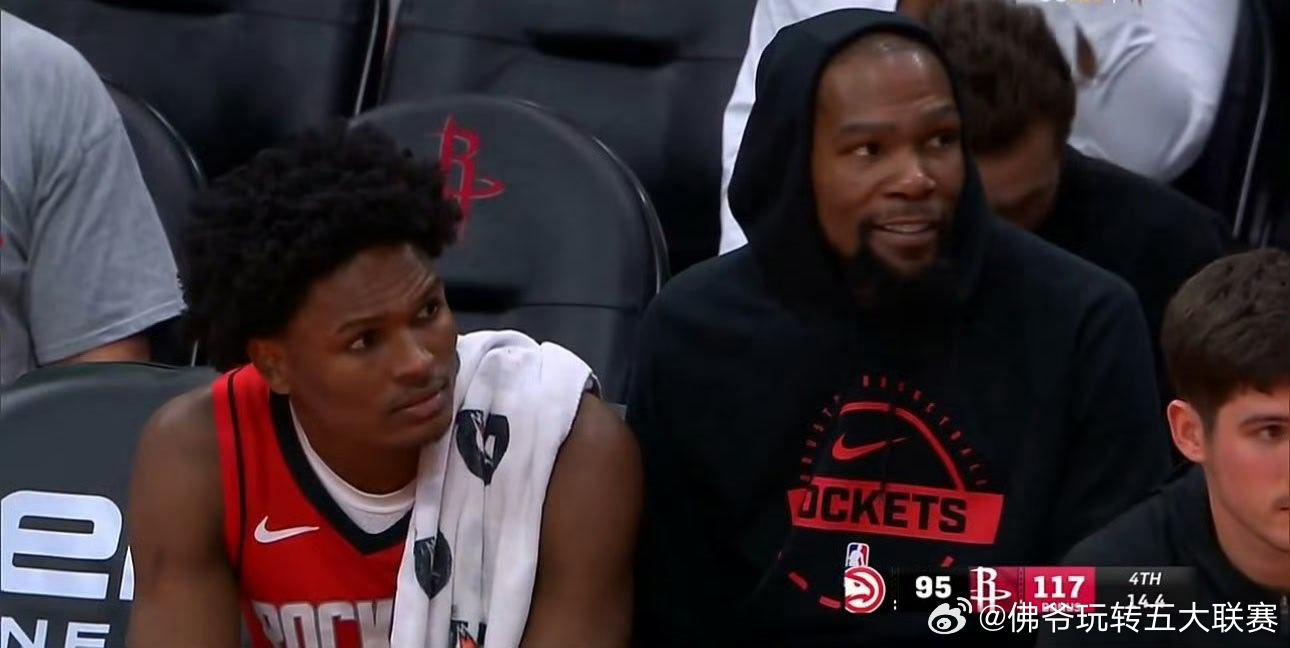 终结11连胜！火箭117-95大胜老鹰，杜兰特25+3+6全能表现率队取胜北京时