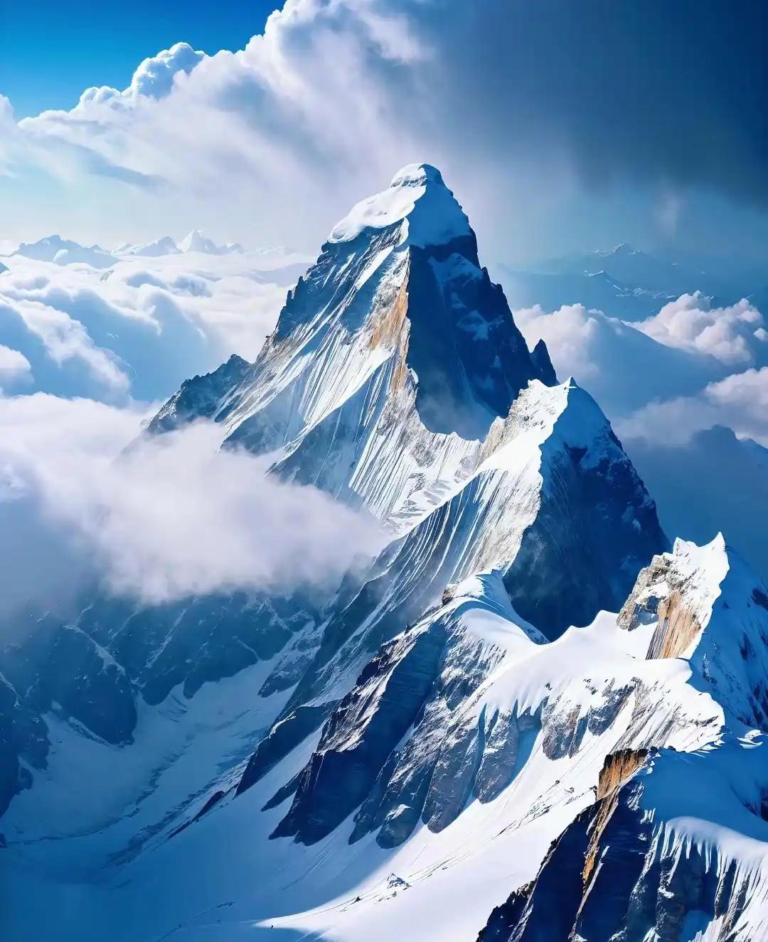 中国的五座高山，缺一不可，

第一高山: 珠穆朗玛峰‌，海拔 8848.86 米