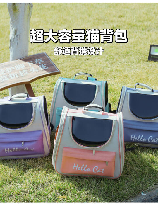 猫咪出行必备🎒香芋紫猫包