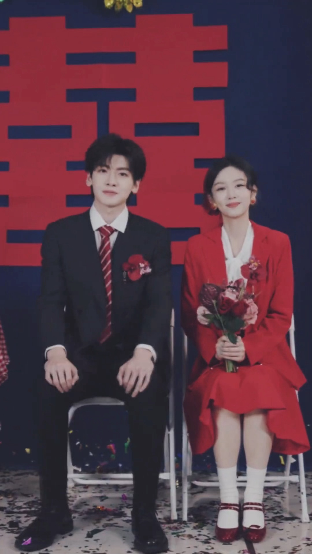 啊啊啊啊啊啊啊啊我晓兰奶奶周诚爷爷的结婚照来了，我太得劲了！周也翟潇闻结婚照共创