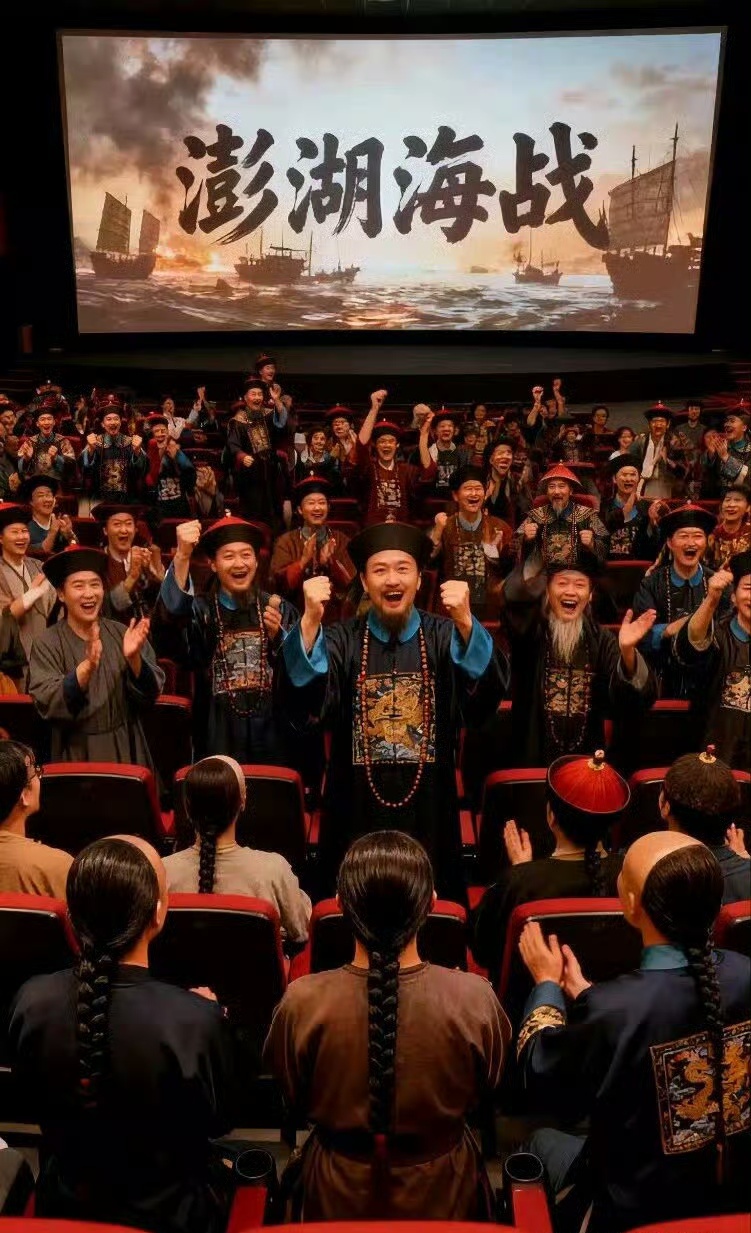 电影澎湖海战 有些人拍电影就是为了试探底线，然后突破底线。成则名利双收，没成也造