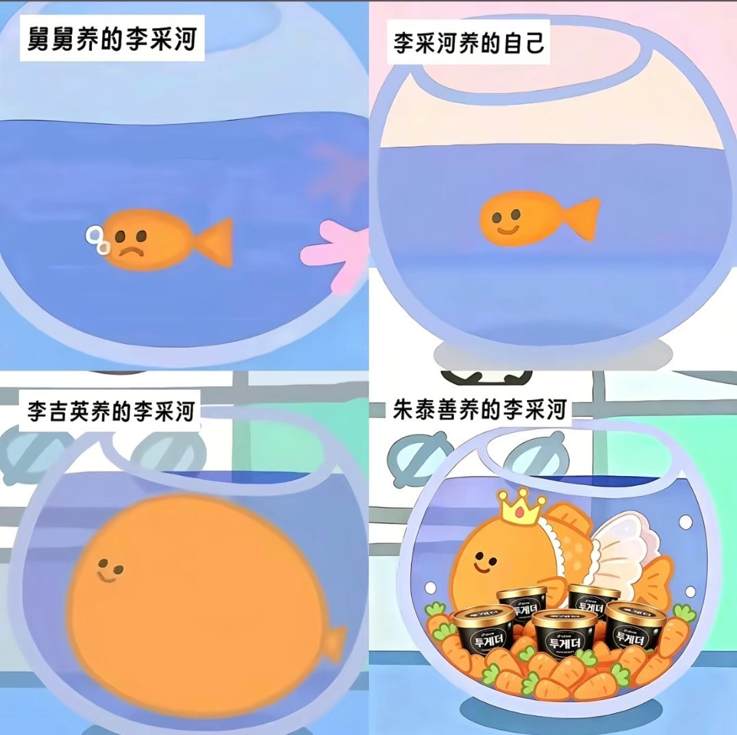 这么一看还是我们检察官养得好舅舅养的时候感觉水是苦苦的咸咸的涩涩的自己养自己的时