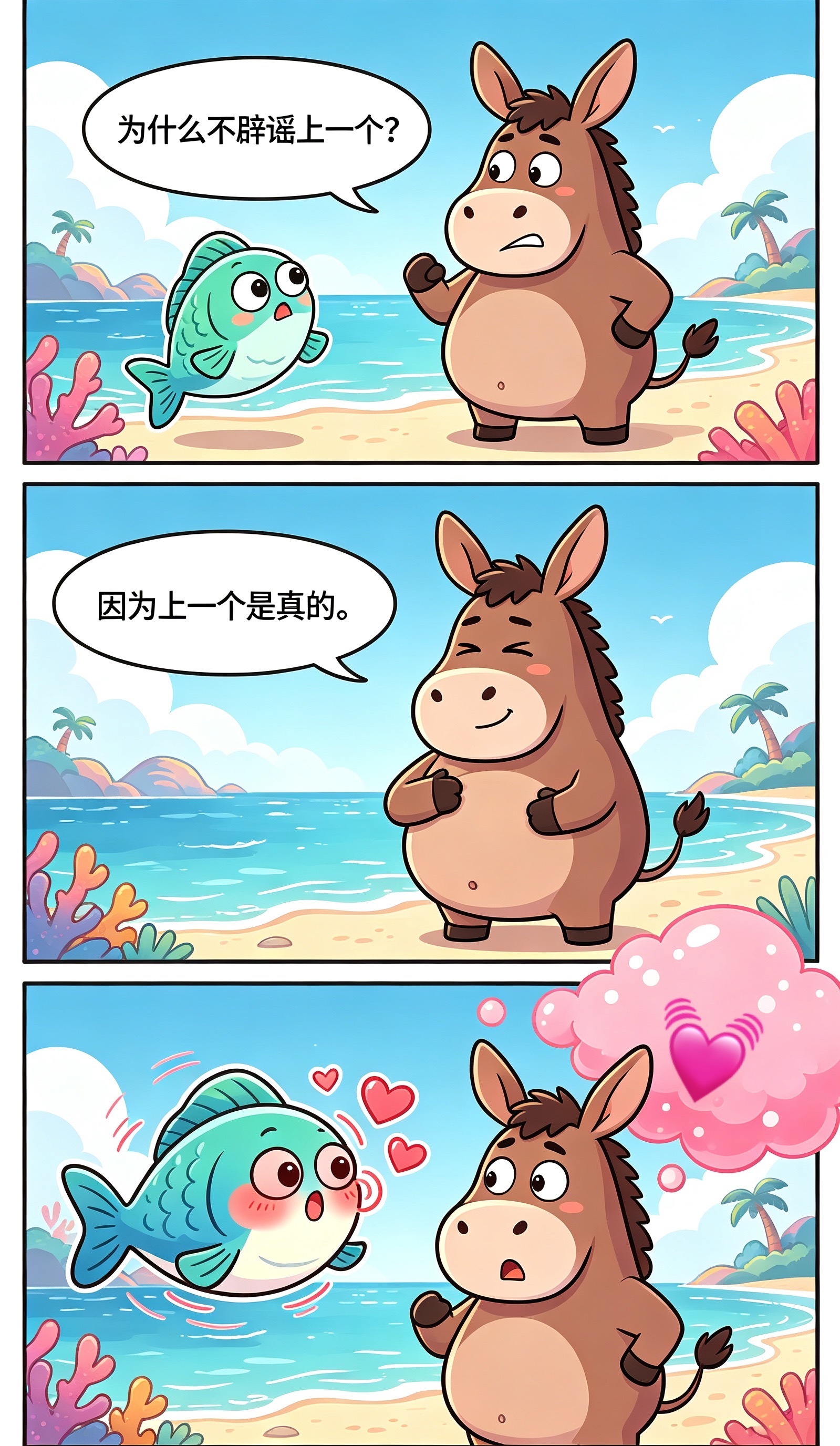 为啥不辟谣上一个，因为上一个是真的？ ​​​