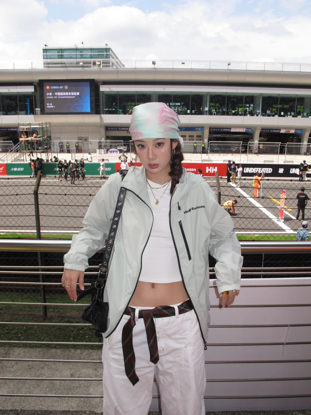 观赛日记🏎️看到王一博开赛车了！！