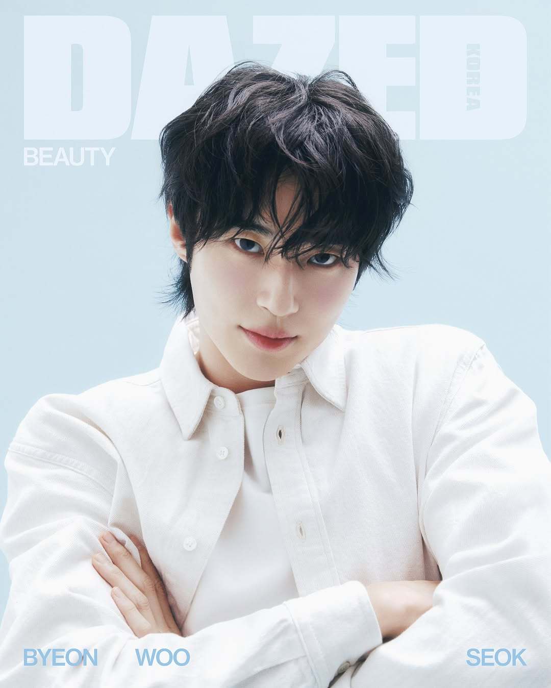 边佑锡  in  Dazed Korea Beauty Edition  202