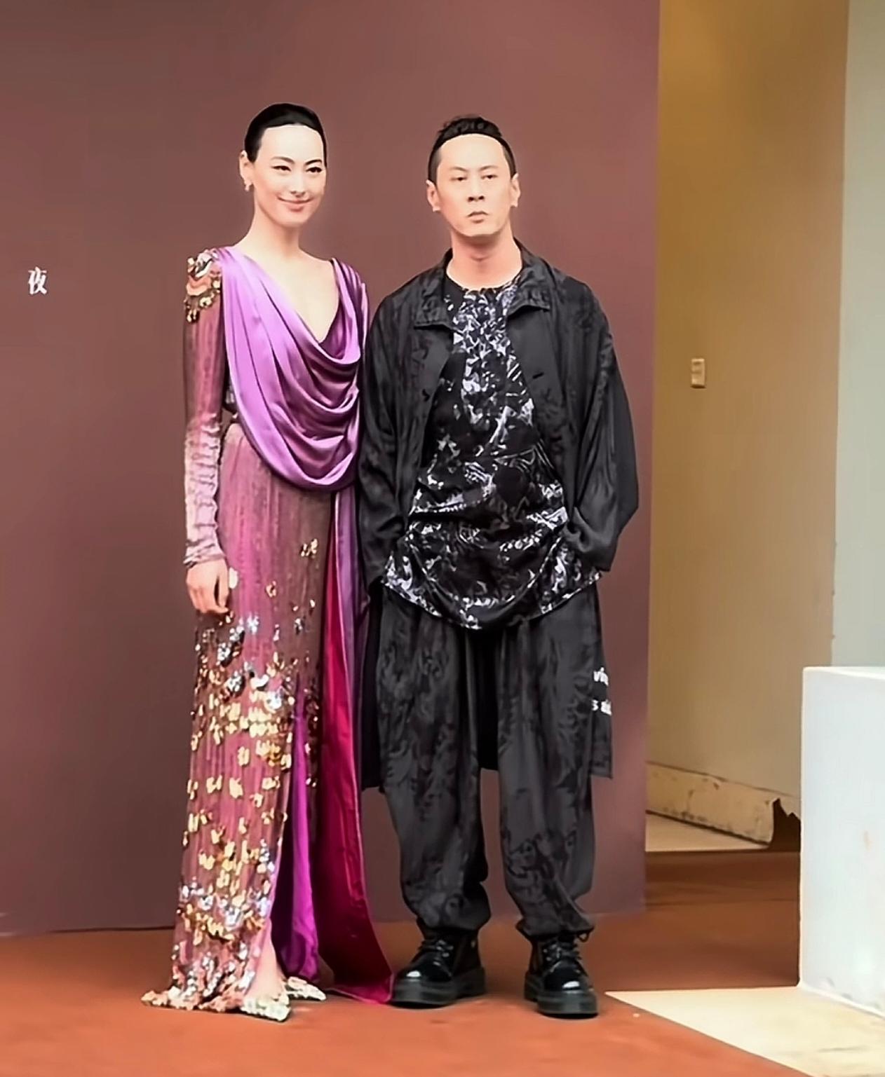 2026年6月17日，上海电影节芭莎晚宴，梁洛施与马浴柯合体，二人因《重生2》低