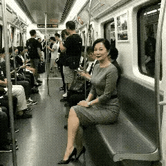 “地铁风情”