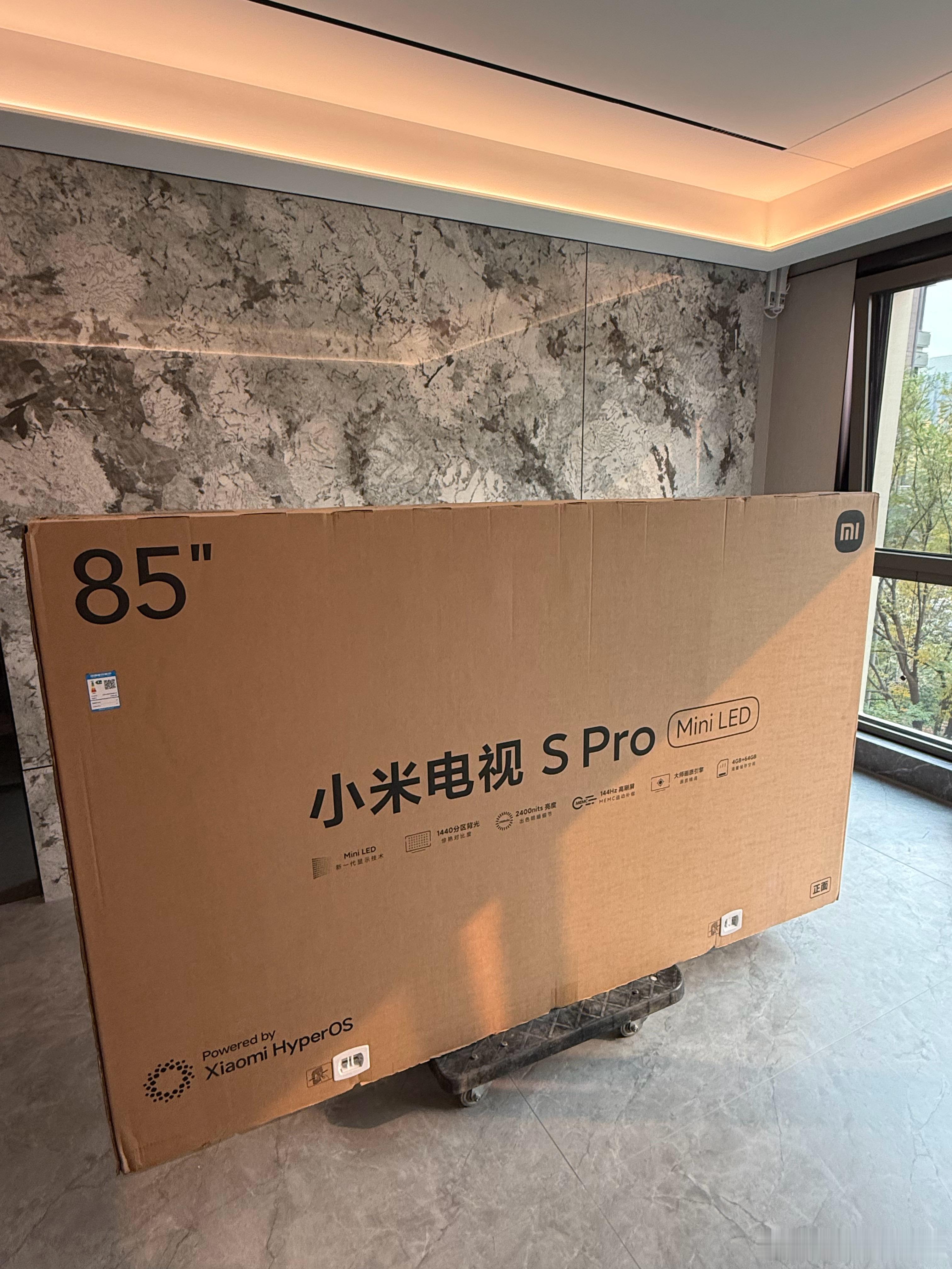 搬新家，整个大电视[酷]我的日常plog与倪分享 ​​​