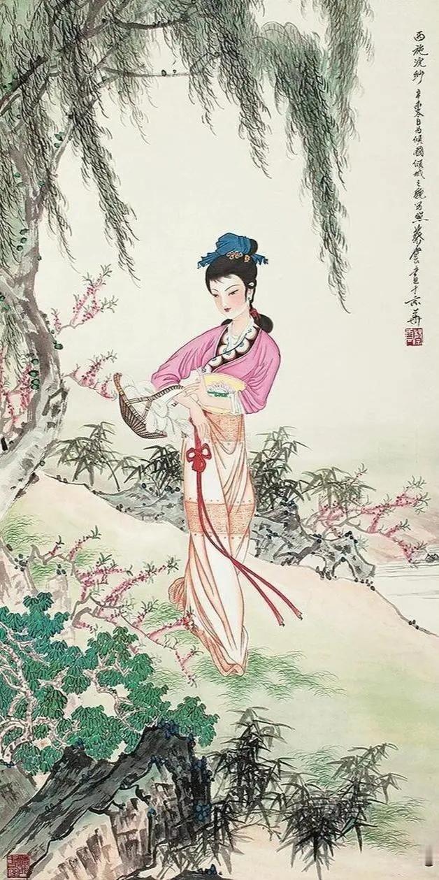 名家工笔仕女画欣赏