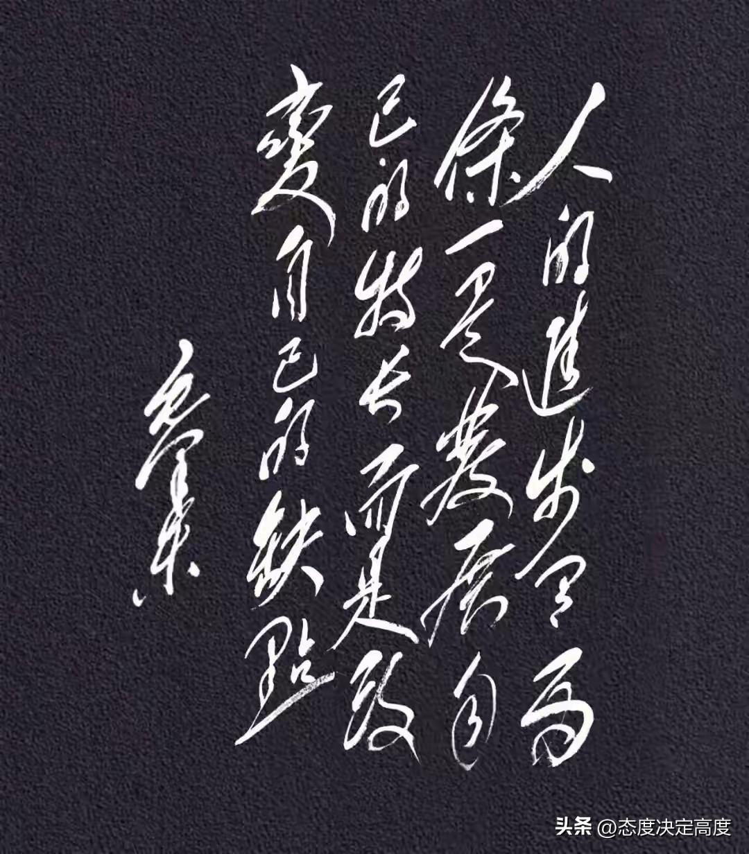 都说平台高手多，这25个字的毛体草书，如果你能读出来，绝对是书法高手！