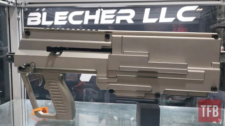 shotshow2026 BrashZero 无壳无托步枪，使用可拆卸的密封式弹