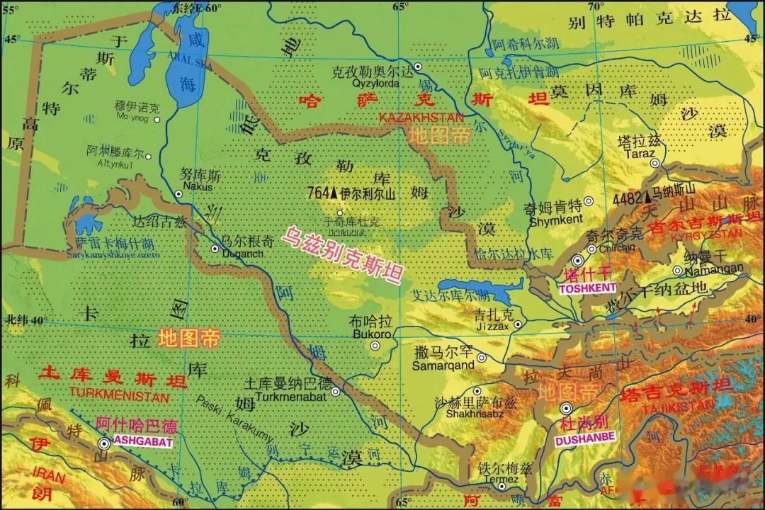 七个斯坦国在哪儿，能合并成一个国家吗？