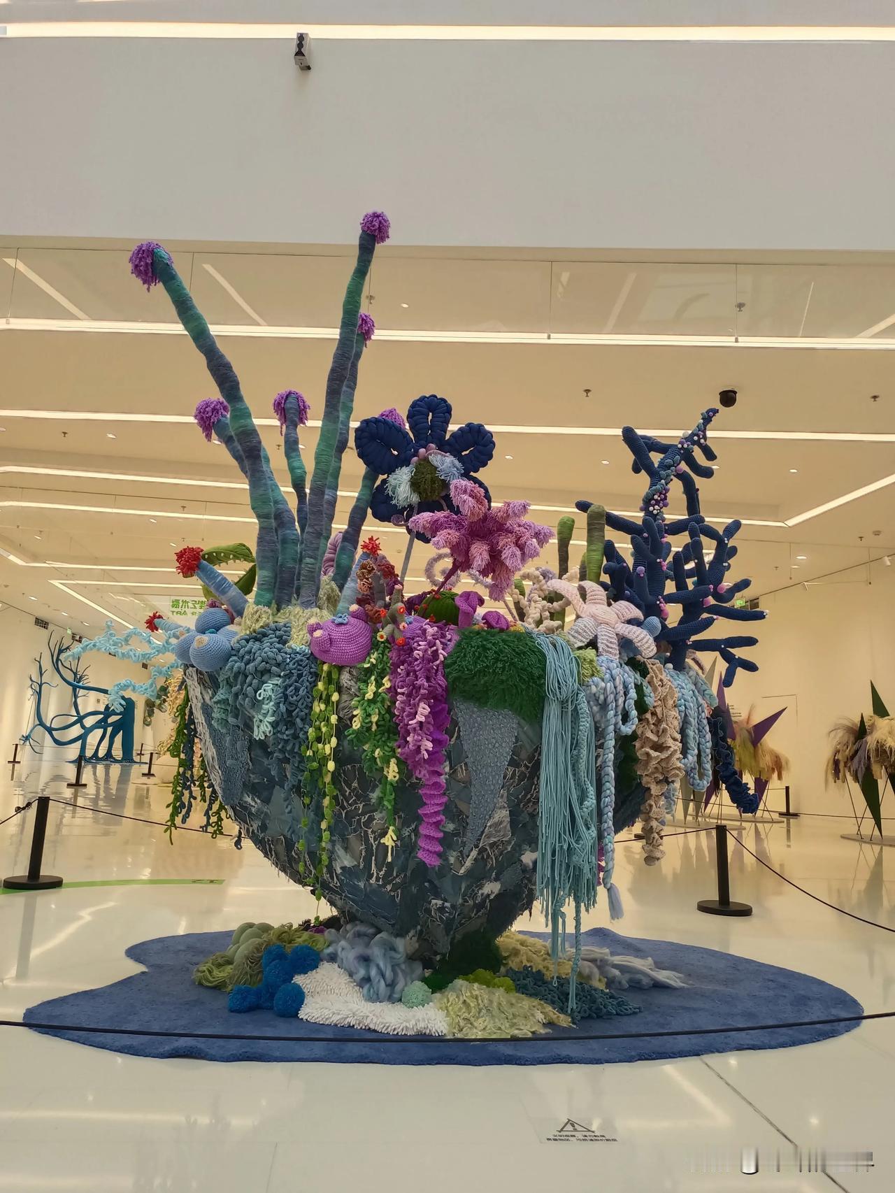 旅行～～
周末，厦门SM，捕获一场“捕获”纤维艺术展。