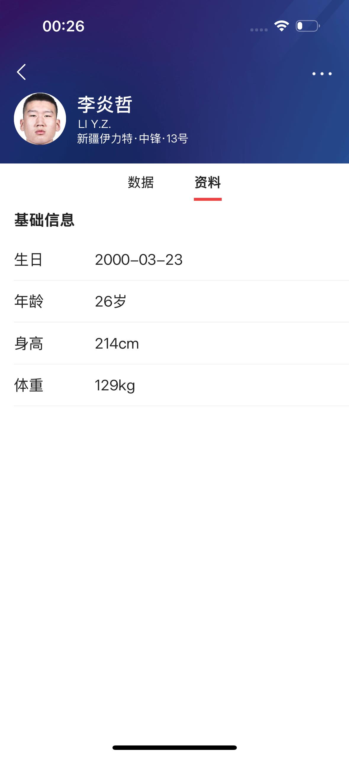 这个胖中锋领证了！

         新疆飞虎男篮的中锋李炎哲在昨天晒了结婚证