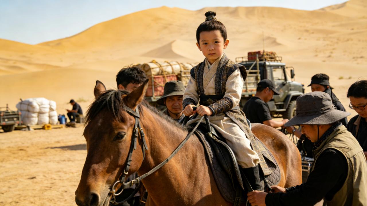 镖人5岁小演员硬核控马！全程无替身，武侠片场最小勇士太圈粉
 
武侠巨制《镖人：